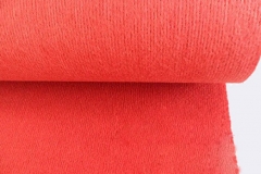 山东红色条纹地毯